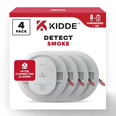 Kidde Hardwired Interconnected Smoke Detector… — Photo 1