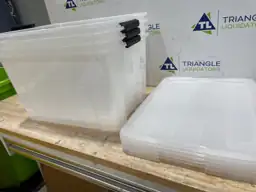 60 Qt./15 Gal. Plastic Storage… — Photo 4