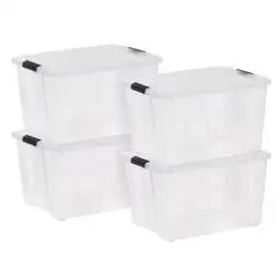 60 Qt./15 Gal. Plastic Storage… — Photo 1