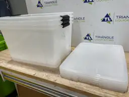 60 Qt./15 Gal. Plastic Storage… — Photo 4