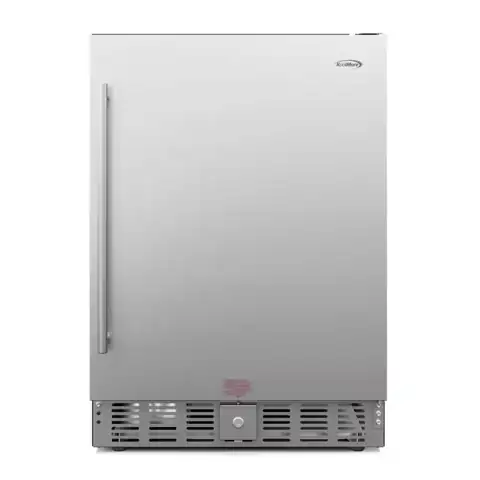 23.4 in. Stainless Steel, Solid-Door… — Photo 1
