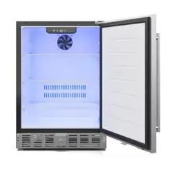 23.4 in. Stainless Steel, Solid-Door… — Photo 2