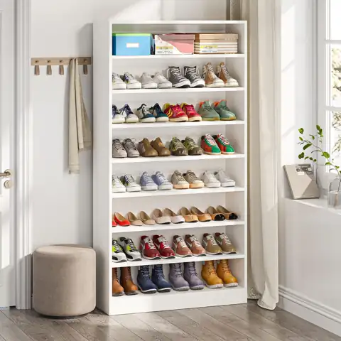 Tribesigns 9-Tier Shoe Cabinet, 40-45… — Photo 1