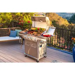 4 Burner Stainless Steel Propane… — Photo 2