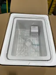 Miuara 24-inch Single Bowl White… — Photo 2