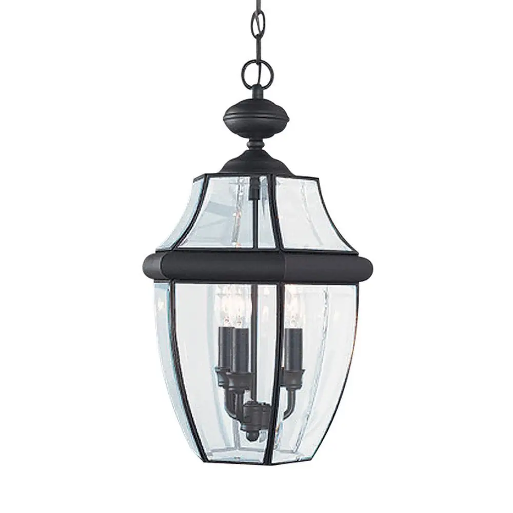 Lancaster 3-Light Black Outdoor Hanging… — Photo 1