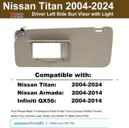 Left Side Sun Visor Fit… — Photo 2