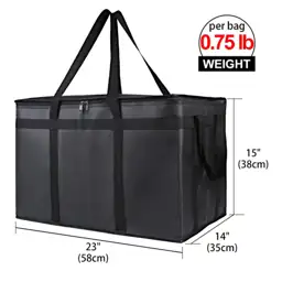Bodaon Insulated Food Delivery Bag,… — Photo 2