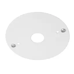 4 in. White Mounting Plate… — Photo 2