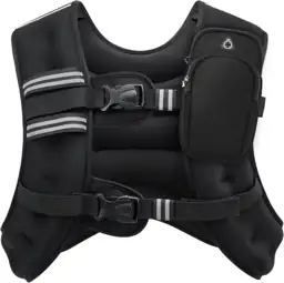 ZELUS Weighted Vest 6/8/12/16/20/25/30 lb… — Photo 1