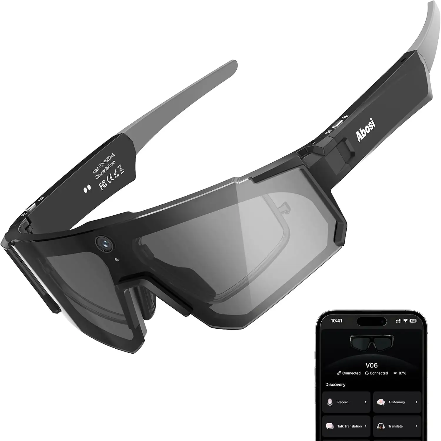 AI Smart Glasses with Camera… — Photo 1