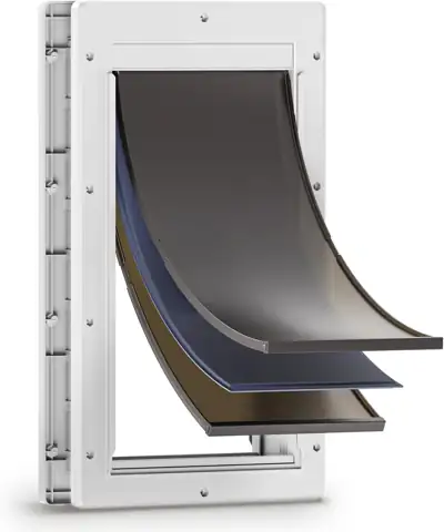 3-Flap Large Dog Door, Insulated,… — Photo 1