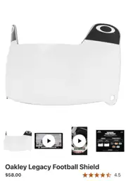 Oakley legacy football shield — Photo 1