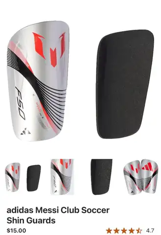 Adidas Messi shin guards — Photo 1