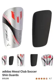 Adidas Messi shin guards — Photo 1