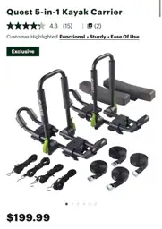 Quest 5-in-1 Kayak Carrier — Photo 1