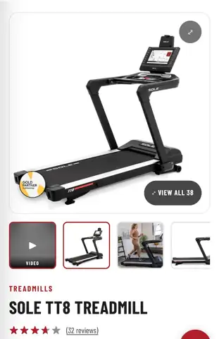Sole TT8 Treadmill — Photo 1