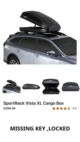 SportsRack Cargo Box — Photo 1