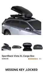 SportsRack Cargo Box — Photo 1