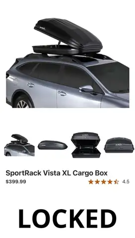 SportsRack Cargo Box — Photo 1