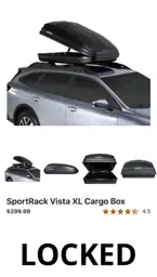 SportsRack Cargo Box — Photo 1