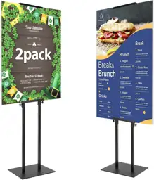 2PACK Adjustable Poster Stand for… — Photo 1