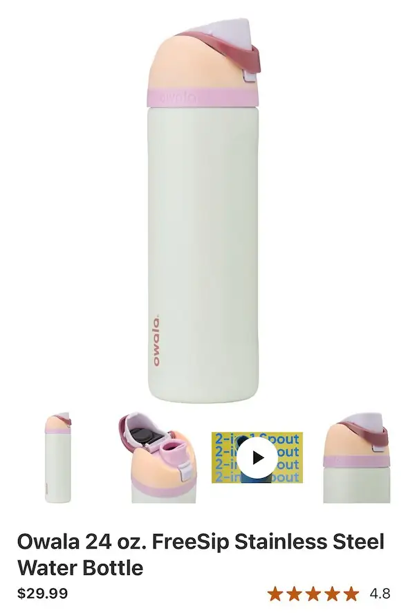 Owala 24oz bottle — Photo 1