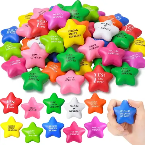 Sotiff 100 Pack Star Stress… — Photo 1