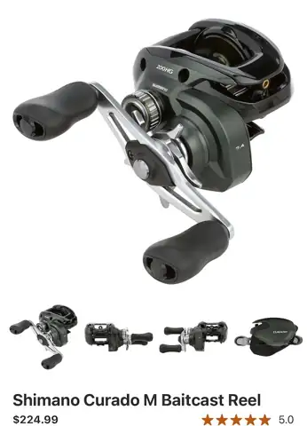 Shimana bait cast reel — Photo 1