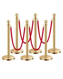 VEVOR Stanchions with Velvet Ropes… — Photo 1