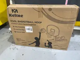 LED Pool Basketball Hoop, Solar… — Photo 3