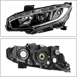 Black Housing Headlight Assembly with… — Photo 2