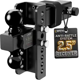 Adjustable Trailer Hitch, Fit 2.5… — Photo 1