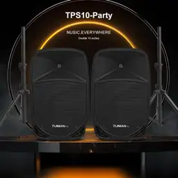 10-Inch Active/Passive PA, 1200W, Bluetooth,… — Photo 2