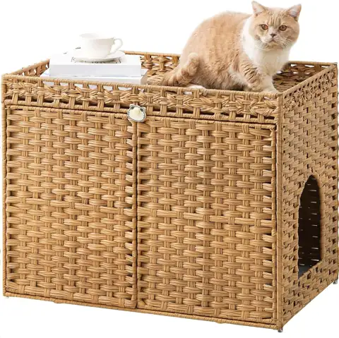 SETVSON Cat Litter Box Enclosure,… — Photo 1