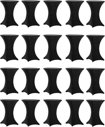 Tina's Cocktail Table Covers Black,… — Photo 1