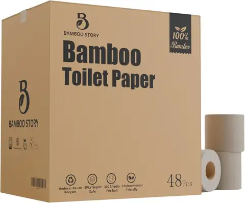Bamboo Story Unbleached Toilet Paper,… — Photo 1