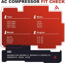AC Compressor for Lexus GX470… — Photo 2