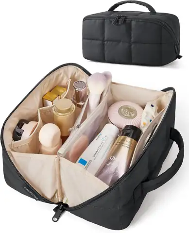 BAGSMART Travel Makeup Bag, Large… — Photo 1