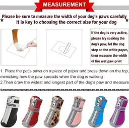 QUMY Dog Shoes Small Size… — Photo 2