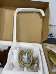 NeierThodore Antique Brass 8-Inch Shower… — Photo 6