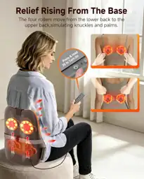 Back Massager With Heat For… — Photo 2