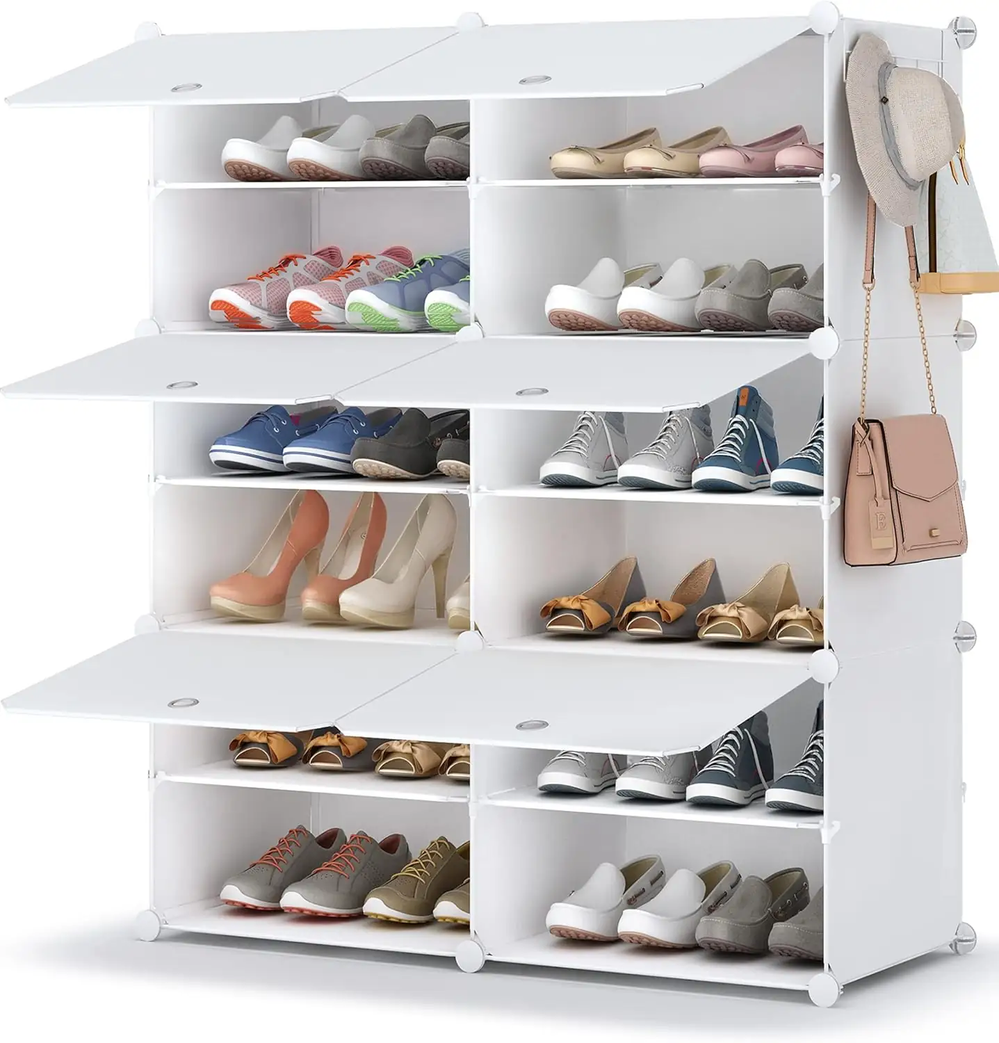 HOMIDEC Shoe Rack Organizer 24… — Photo 1