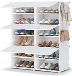 HOMIDEC Shoe Rack Organizer 24… — Photo 1