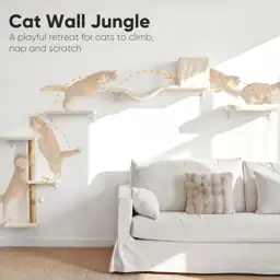 FUKUMARU Cat Wall Shelves, 4… — Photo 2