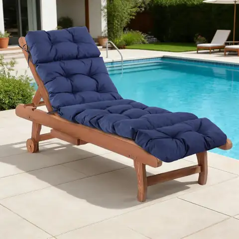 Chaise Lounge Cushions Outdoor, Waterproof… — Photo 1