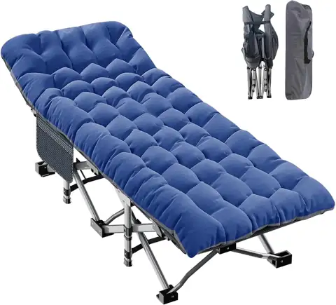 ABORON XXL Folding Camping Cot… — Photo 1