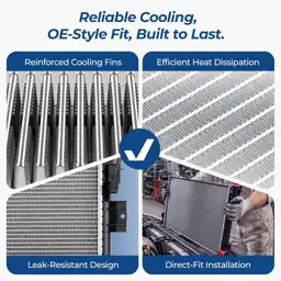 Aluminum Engine Radiator for Dodge… — Photo 2
