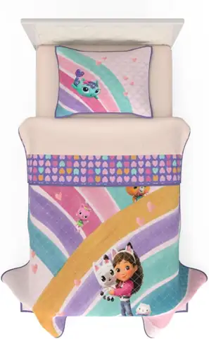 Gabby's Dollhouse Bedding 2 Piece… — Photo 1