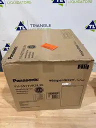 Panasonic 0.5-Sone 110-CFM White Bathroom… — Photo 3